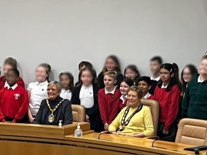 Broom Barns at the School Council meeting