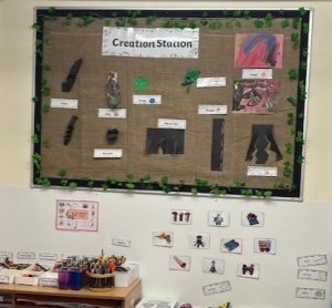 Reception creation station